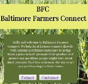 Baltimore Farmers Connect